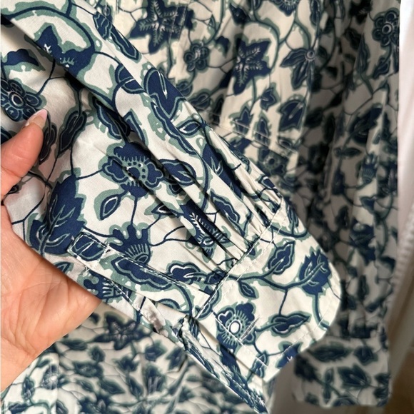 Derek Lam 10 Crosby Kasha Floral Print Shift Dress, Size 2 cotton - Picture 12 of 15